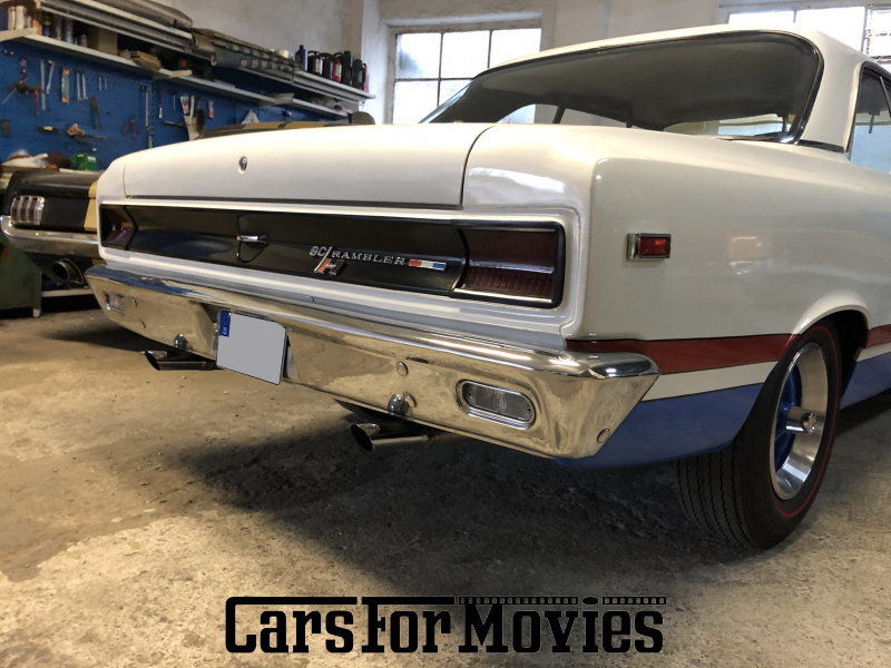 CarsForMovies | AMC SC/Rambler Hurst 1969 USA Weiß Grau Zivilfahrzeug Muscle Car Nordrhein-Westfalen 5866 Oldtimer V8 Showcar Tuning 